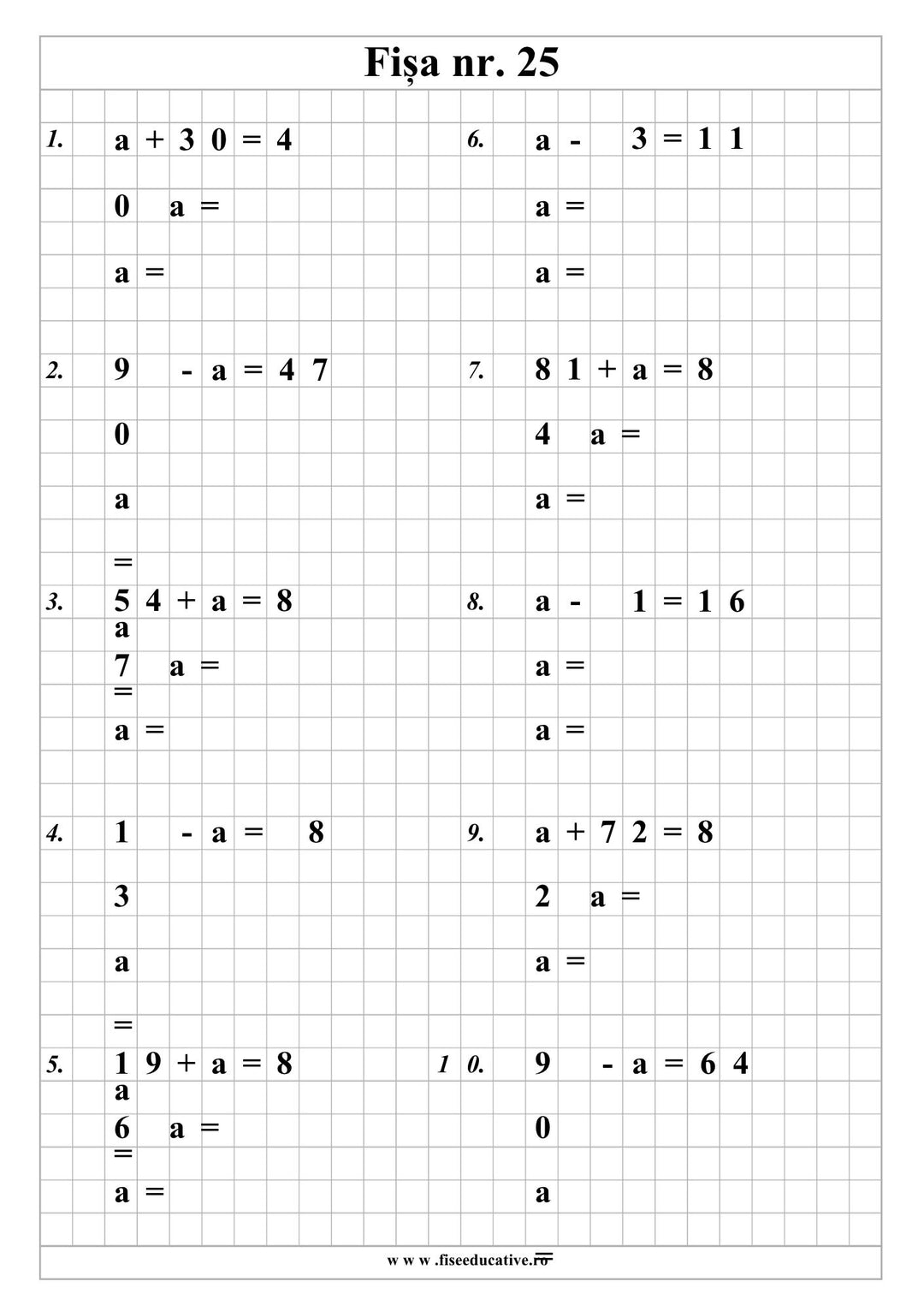Pachet Matematică Clasa I – 5 caiete tipărite A5 | 329 pagini