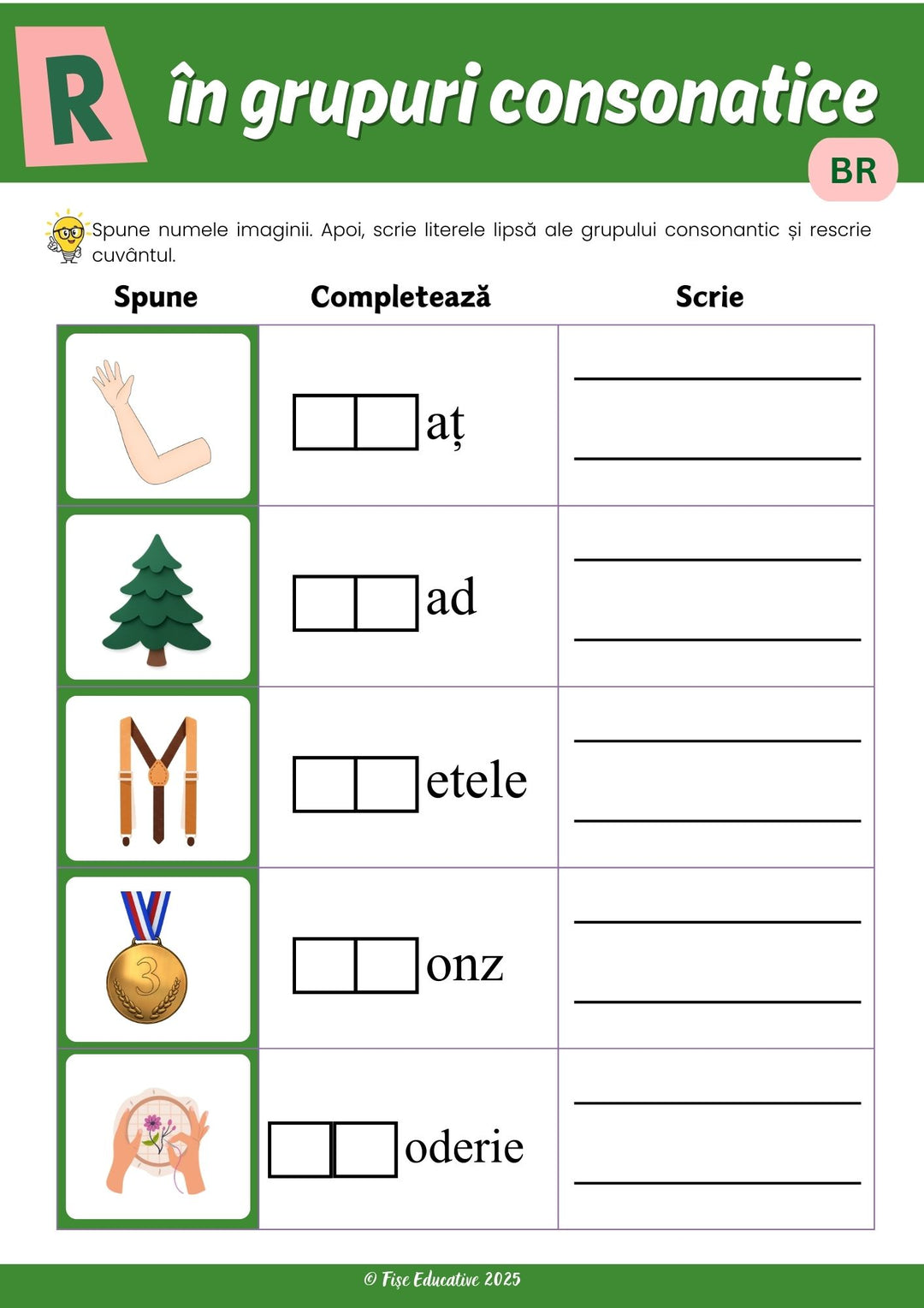 Pachet logopedie tipărit – Limbaj, Citire, Scriere și Logopedie