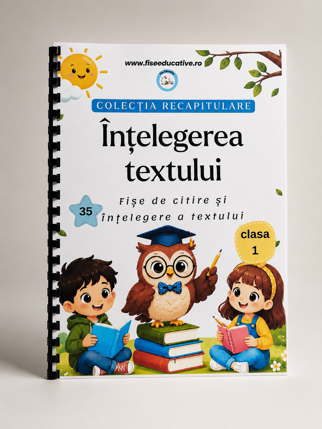 Caiet Printat - Fișe de Lucru Clasa I PDF – Recapitulare Finală Comunicare în Limba Română (Copie)