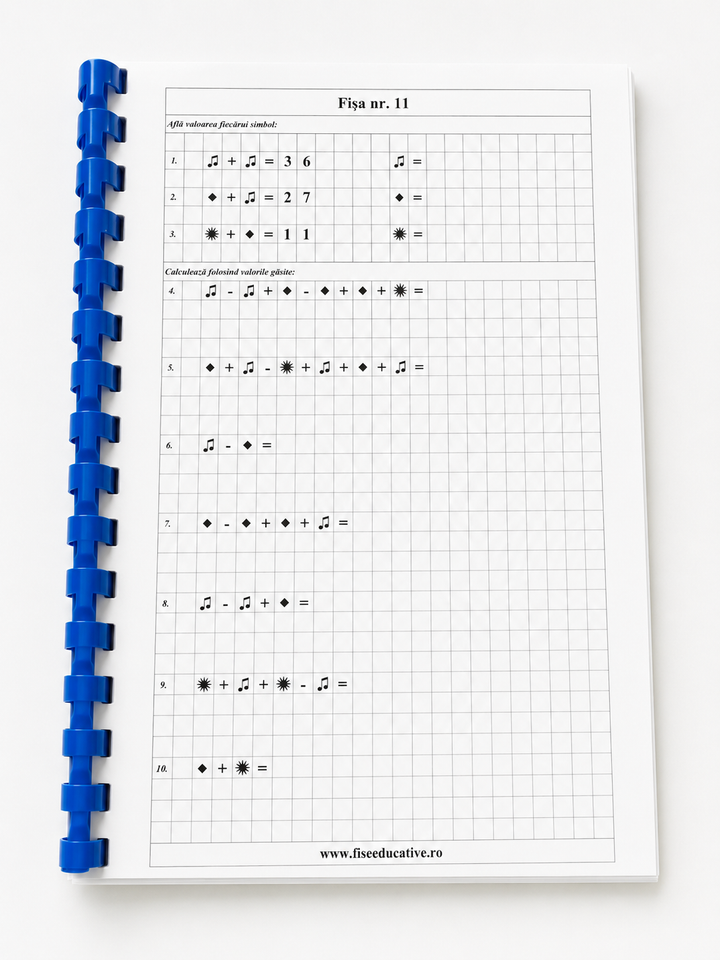 Pachet tipărit Recapitulare Clasa I – Română și Matematică  9 Caiete, 600 pagini