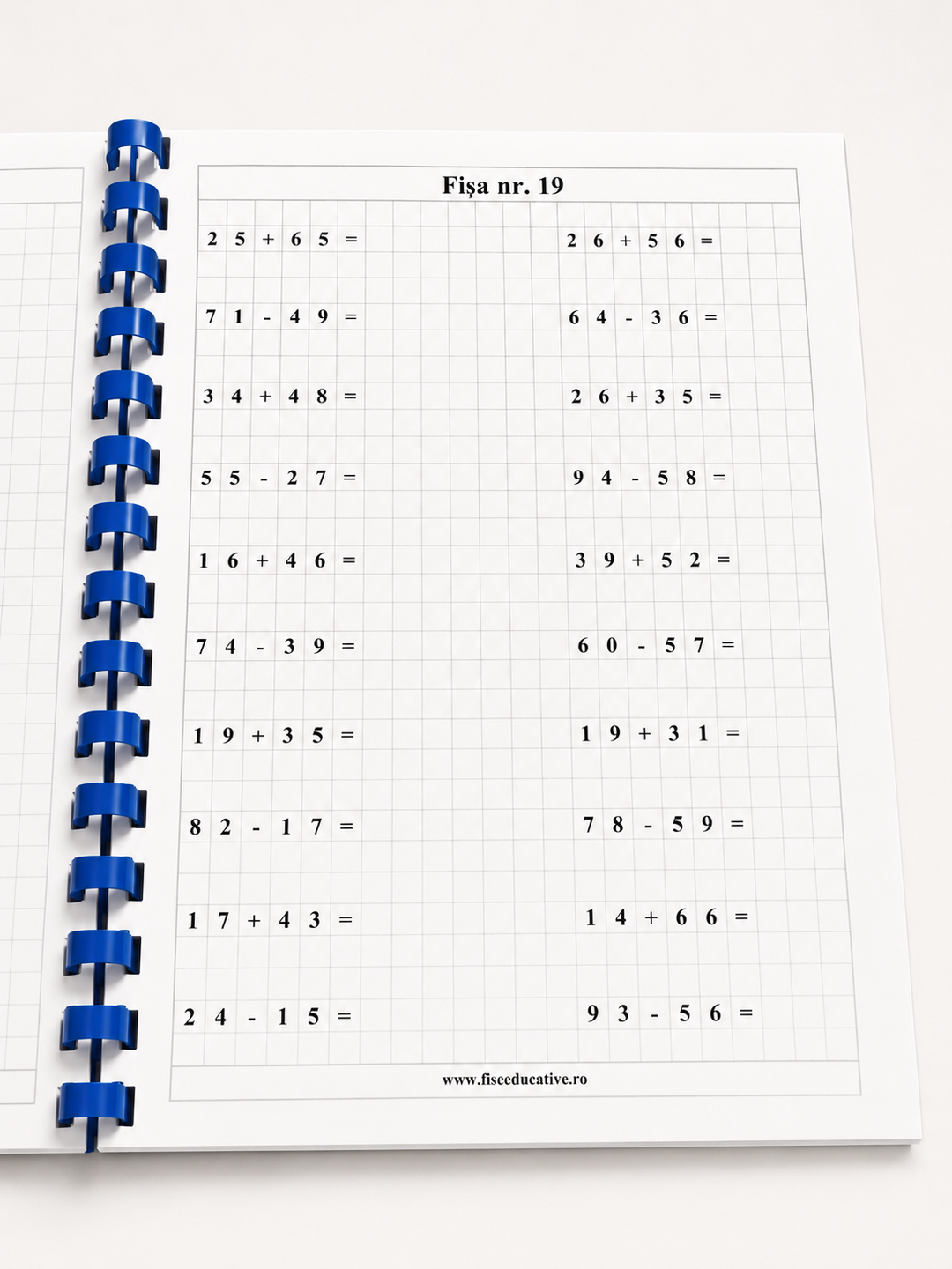 Pachet tipărit Recapitulare Clasa I – Română și Matematică  9 Caiete, 600 pagini