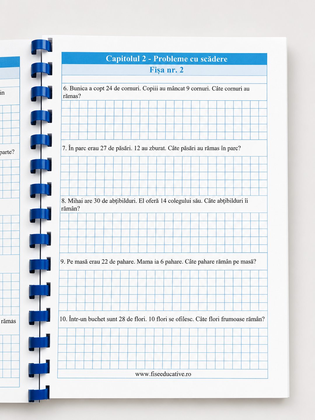 Pachet tipărit Recapitulare Clasa I – Română și Matematică  9 Caiete, 600 pagini