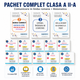 Pachet Complet Clasa a II-a – Comunicare + Matematică | 13 caiete PDF, 754 pagini