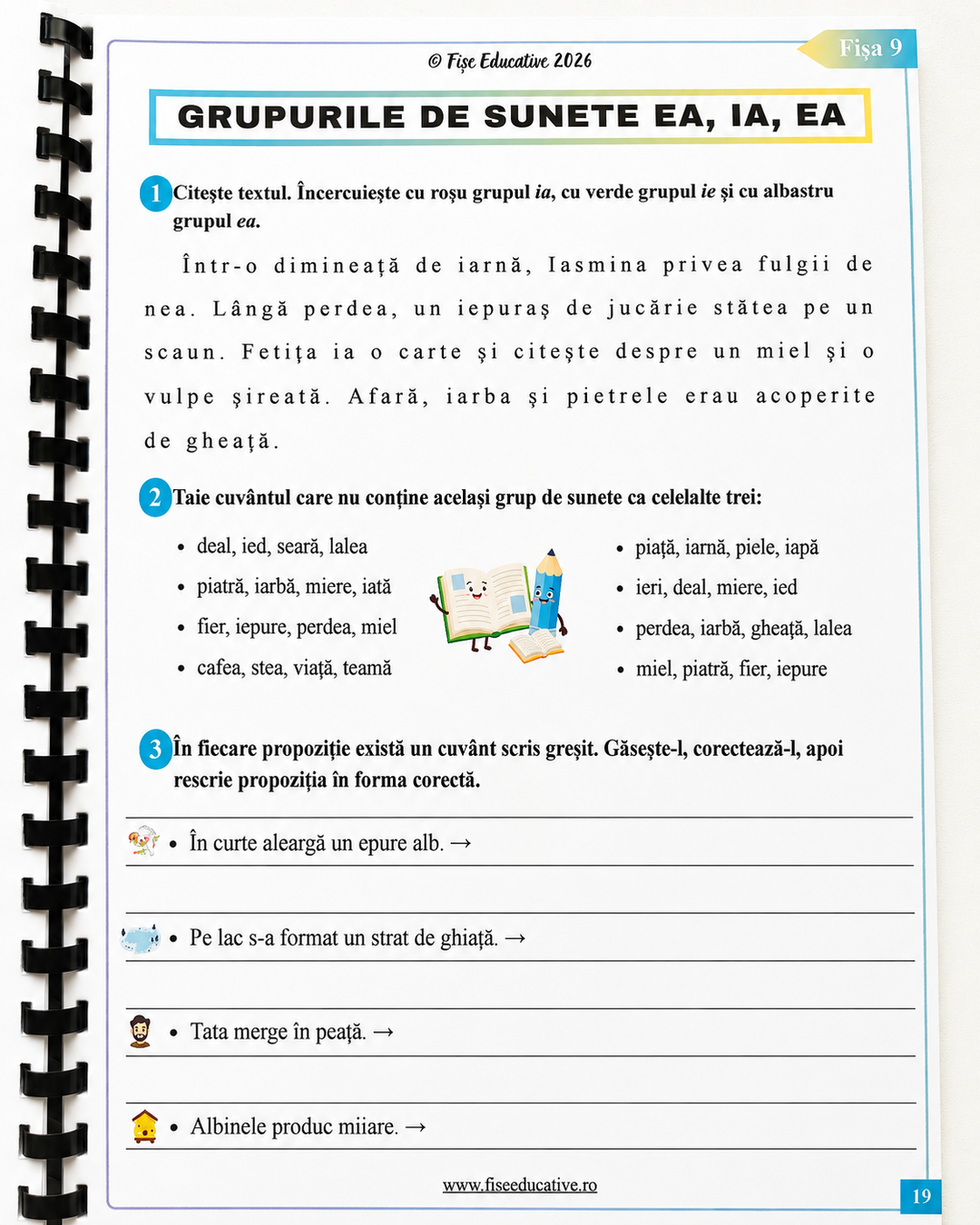 Pachet Comunicare Clasa a II-a – 3 caiete tipărite | 204 pagini
