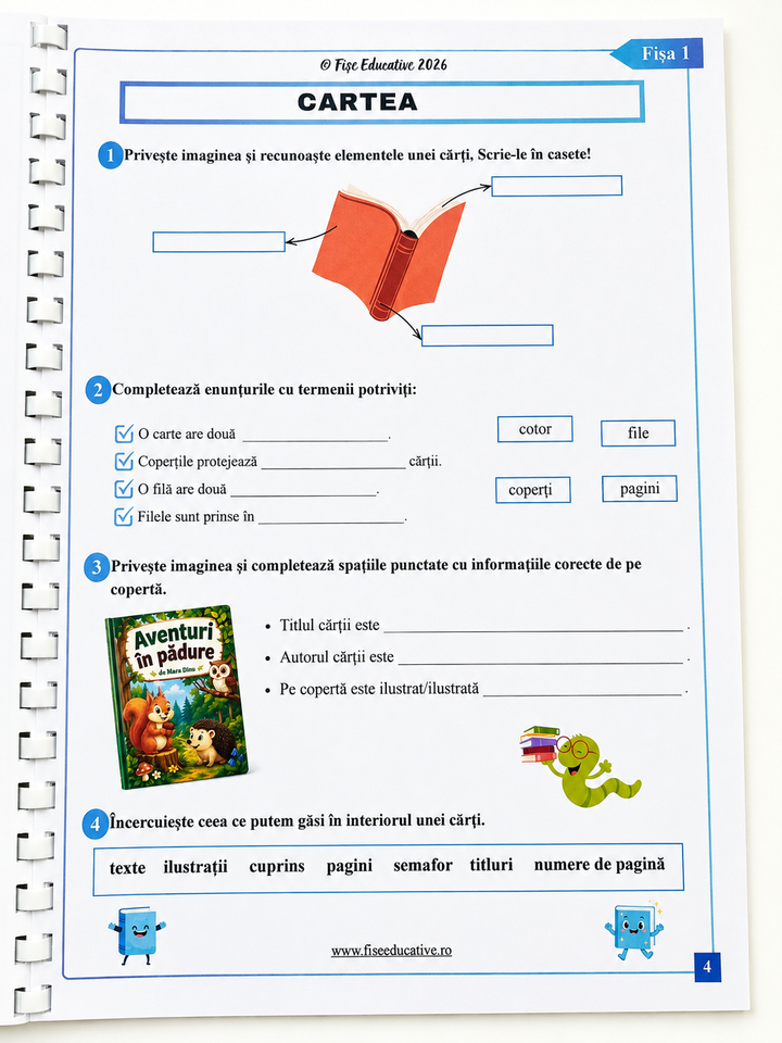 Pachet Comunicare Clasa a II-a – 3 caiete tipărite | 204 pagini