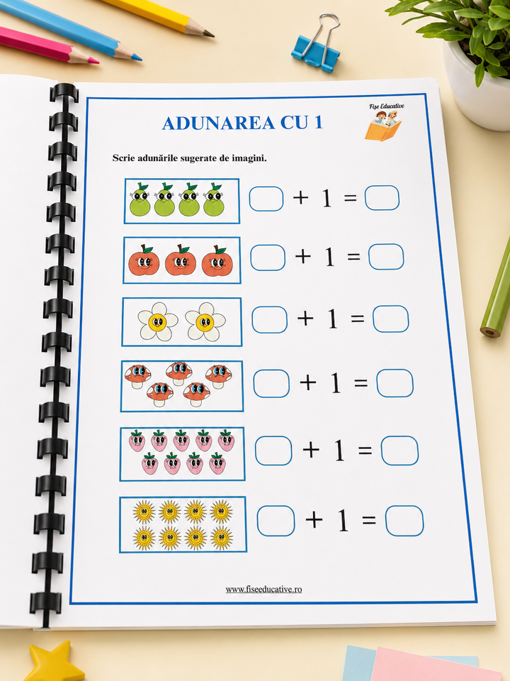 Pachet complet Clasa Pregătitoare – Fișe PDF pentru citire, scriere și matematică, 600+ pagini