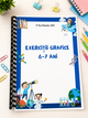 Caiet tipărit Exerciții grafice copii – 80 pagini | Pregătirea scrierii