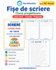 Fișe de scriere litere mari de tipar – Clasa pregătitoare PDF