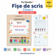 Fișe cu litere de mână pentru clasa I PDF – 80 pagini