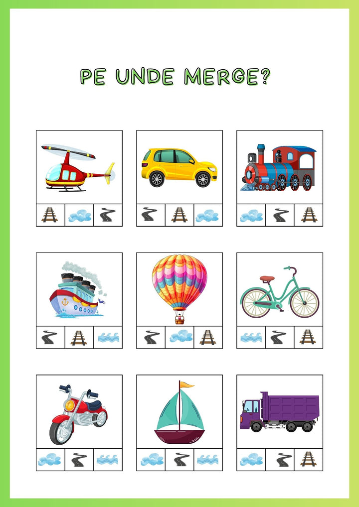 Material printabil prescolari pentru invatare prin joc repetitie si activitati scurte
