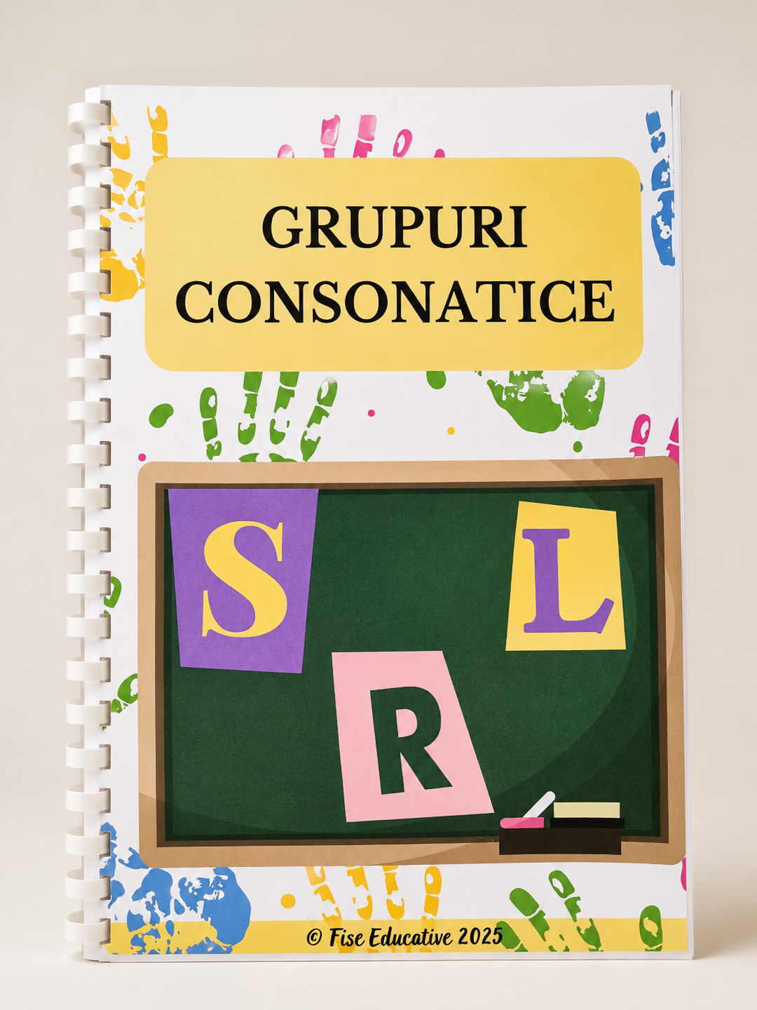 fise logopedice grupuri consonantice S L R printate copii 4-8 ani