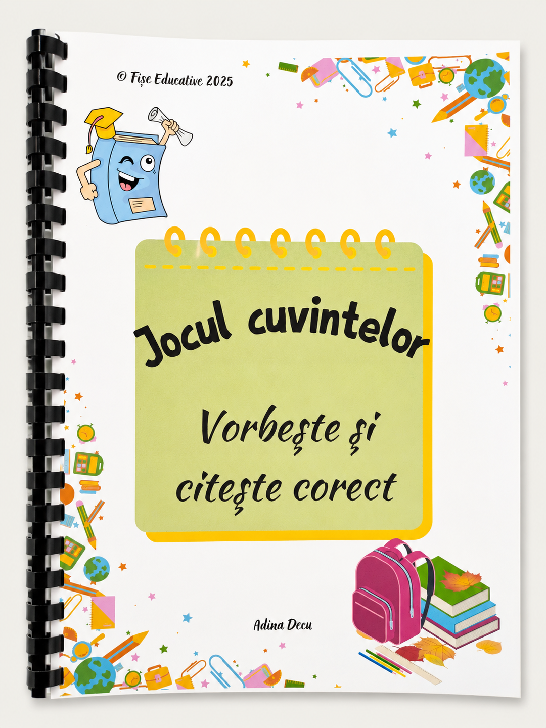 recapitulare comunicare clasa pregatitoare 100 fise tiparite