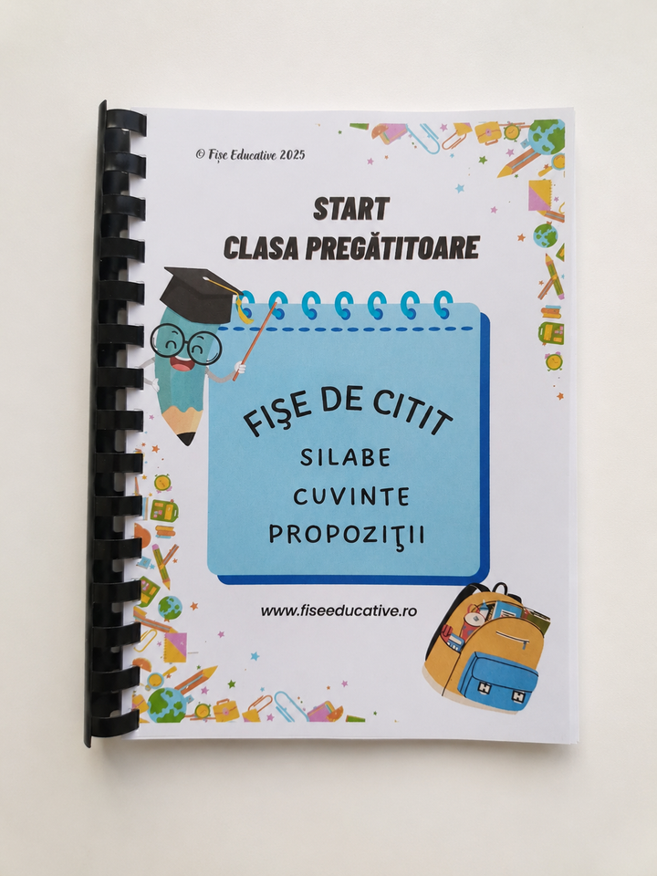 fise de citit clasa pregatitoare tiparite 216 pagini