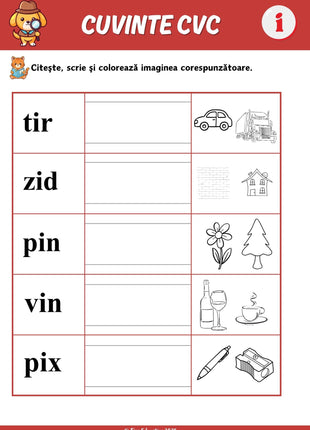 Exercitii de logopedie pentru citire si scriere