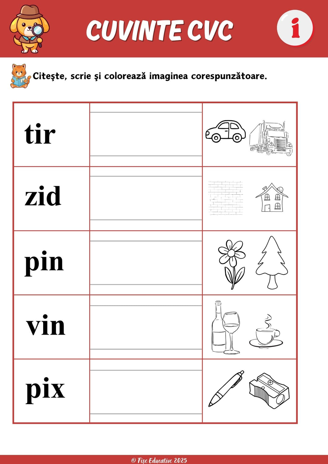 Exercitii de logopedie pentru citire si scriere