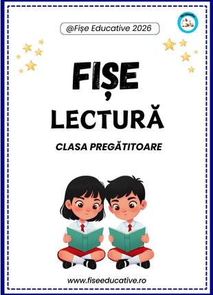 Fișe de lectură pentru clasa pregătitoare – exerciții de citire pe silabe, cuvinte și propoziții PDF