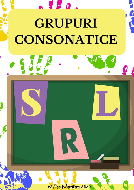 Fișe pentru consolidarea grupurilor consonantice S L R – exerciții de logopedie