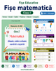 Fișe de matematică pentru clasa I PDF – 132 pagini