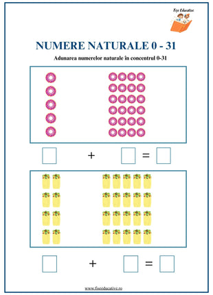 exercitii matematica consolidare numere si calcule copii clasa pregatitoare