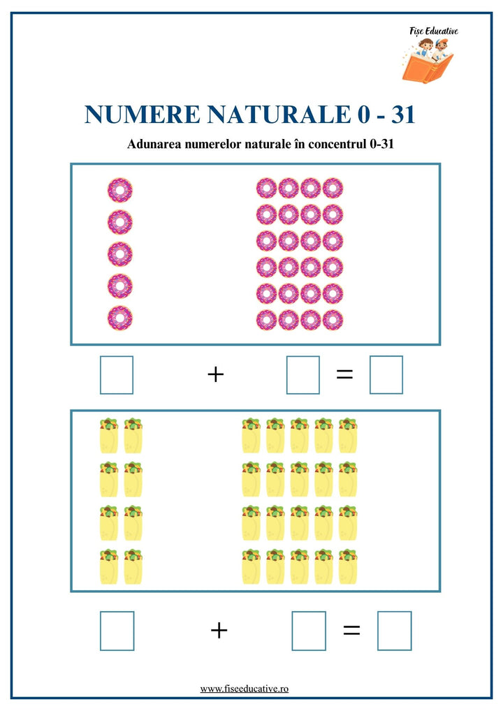exercitii matematica consolidare numere si calcule copii clasa pregatitoare