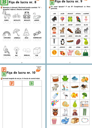 fise-logopedie-asociere-imagine-cuvant